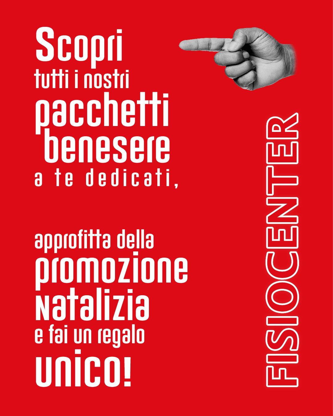 Fisiocenter proposta natalizia 2025: Scopri i pacchetti benessere!